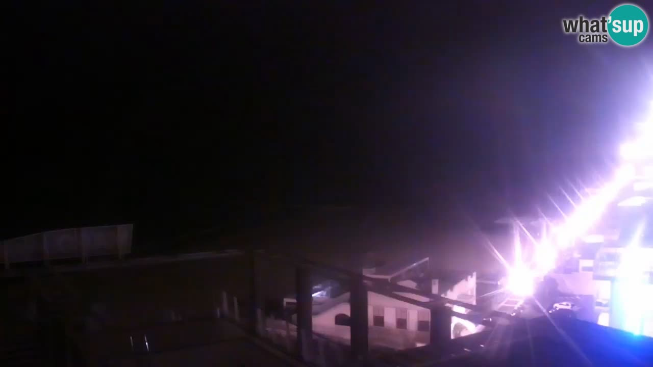 Webcam Caorle Ponente beach from Hotel Marco Polo