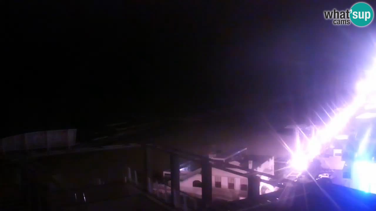 Webcam Caorle Ponente beach from Hotel Marco Polo