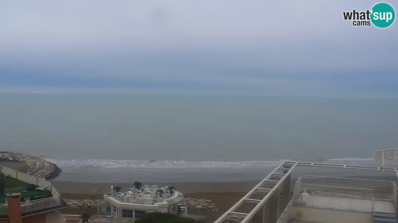 Caorle – Ponente beach webcam live