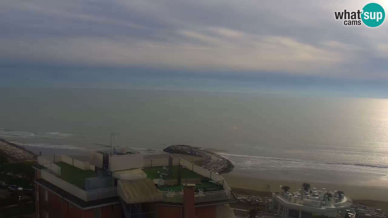 Caorle – Ponente beach webcam live