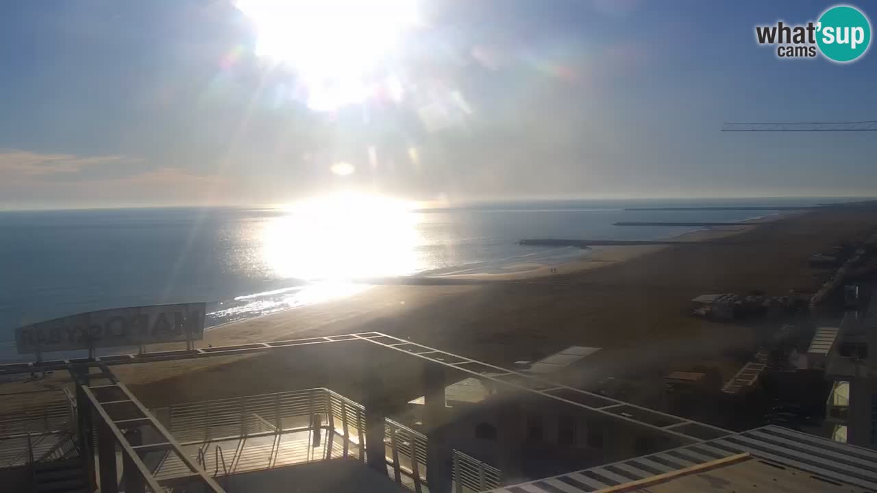 Webcam Caorle Plage Ponente – Hotel Marco Polo