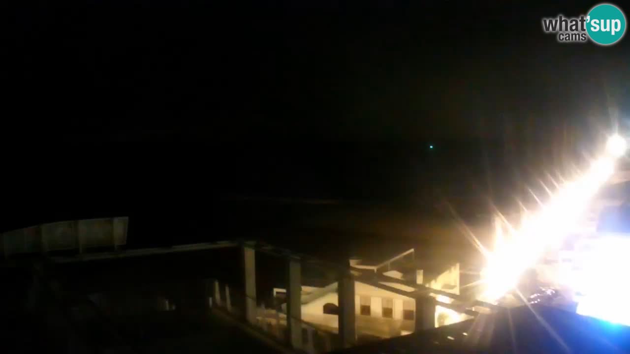 Webcam Caorle Ponente beach from Hotel Marco Polo