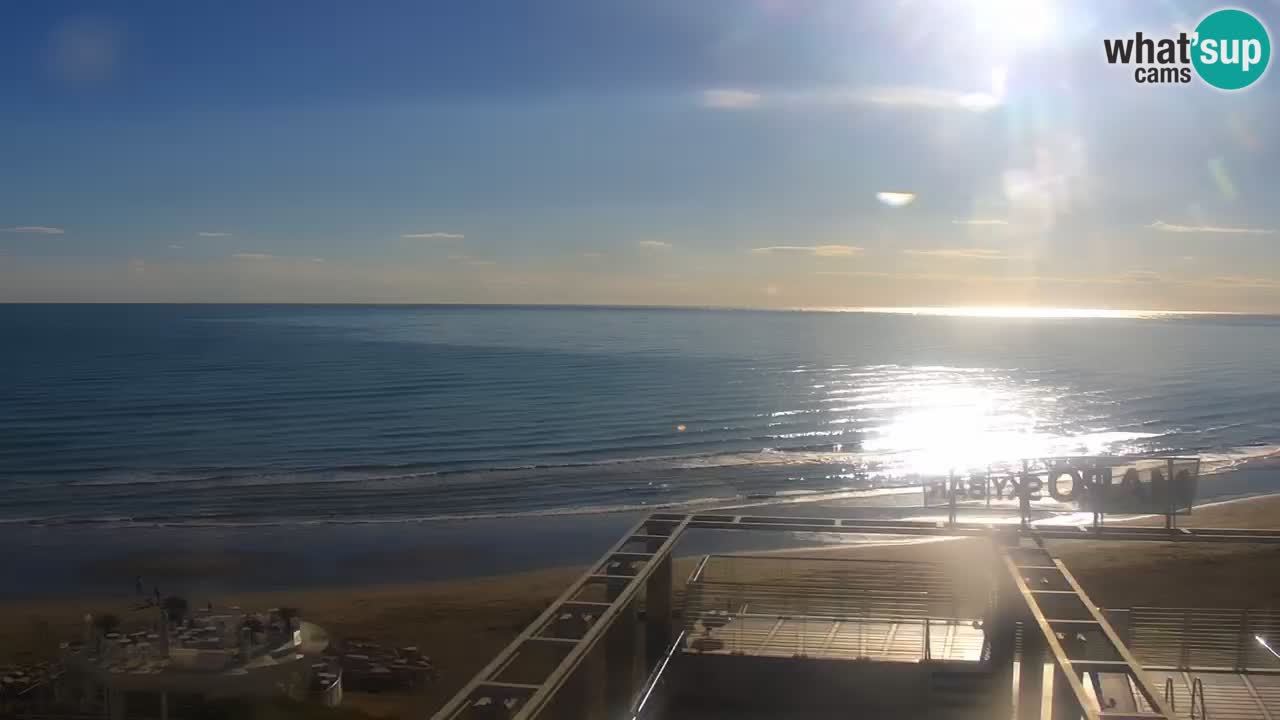 Caorle – Ponente beach webcam live