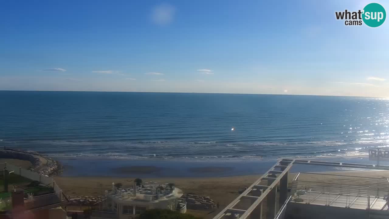 Caorle – Ponente beach webcam live