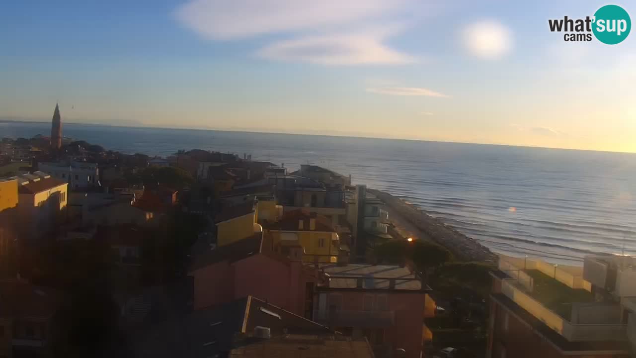 Webcam Caorle Plage Ponente – Hotel Marco Polo