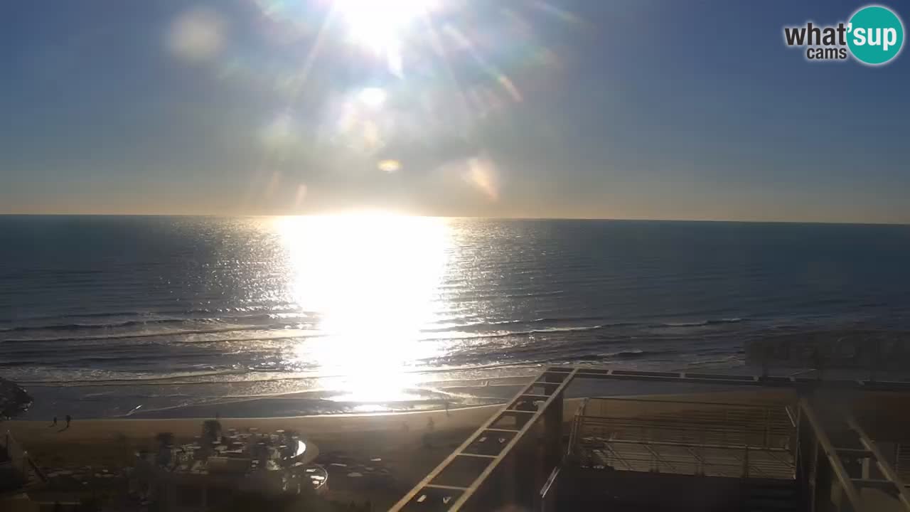 Webcam Caorle Plage Ponente – Hotel Marco Polo