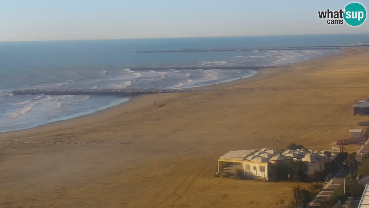 Webcam Caorle Plage Ponente – Hotel Marco Polo