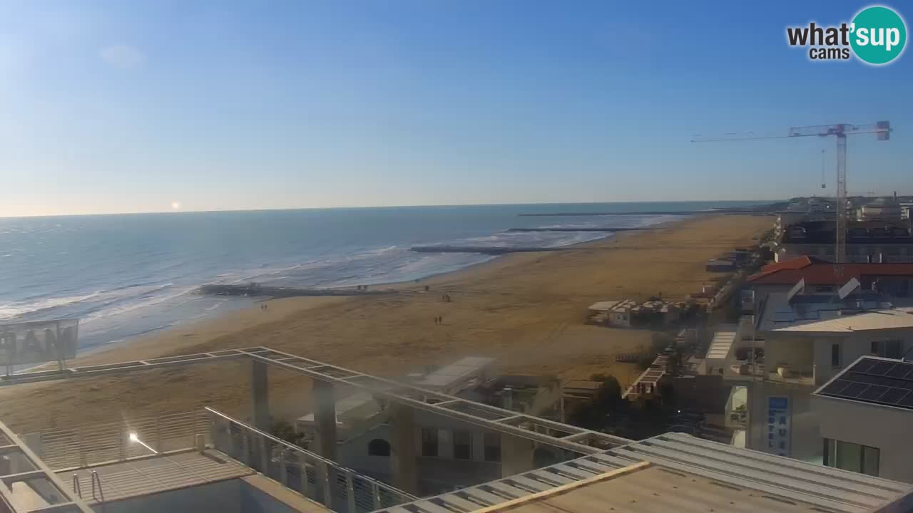 Webcam Caorle Plage Ponente – Hotel Marco Polo