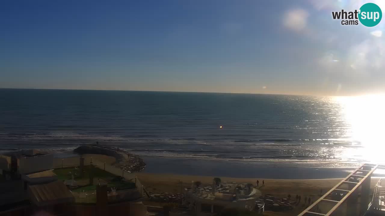 Webcam Caorle Plage Ponente – Hotel Marco Polo