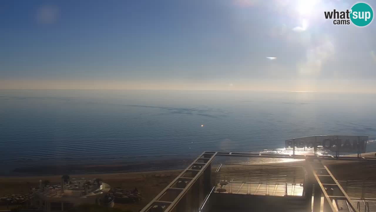 Webcam Caorle – Ponente west beach