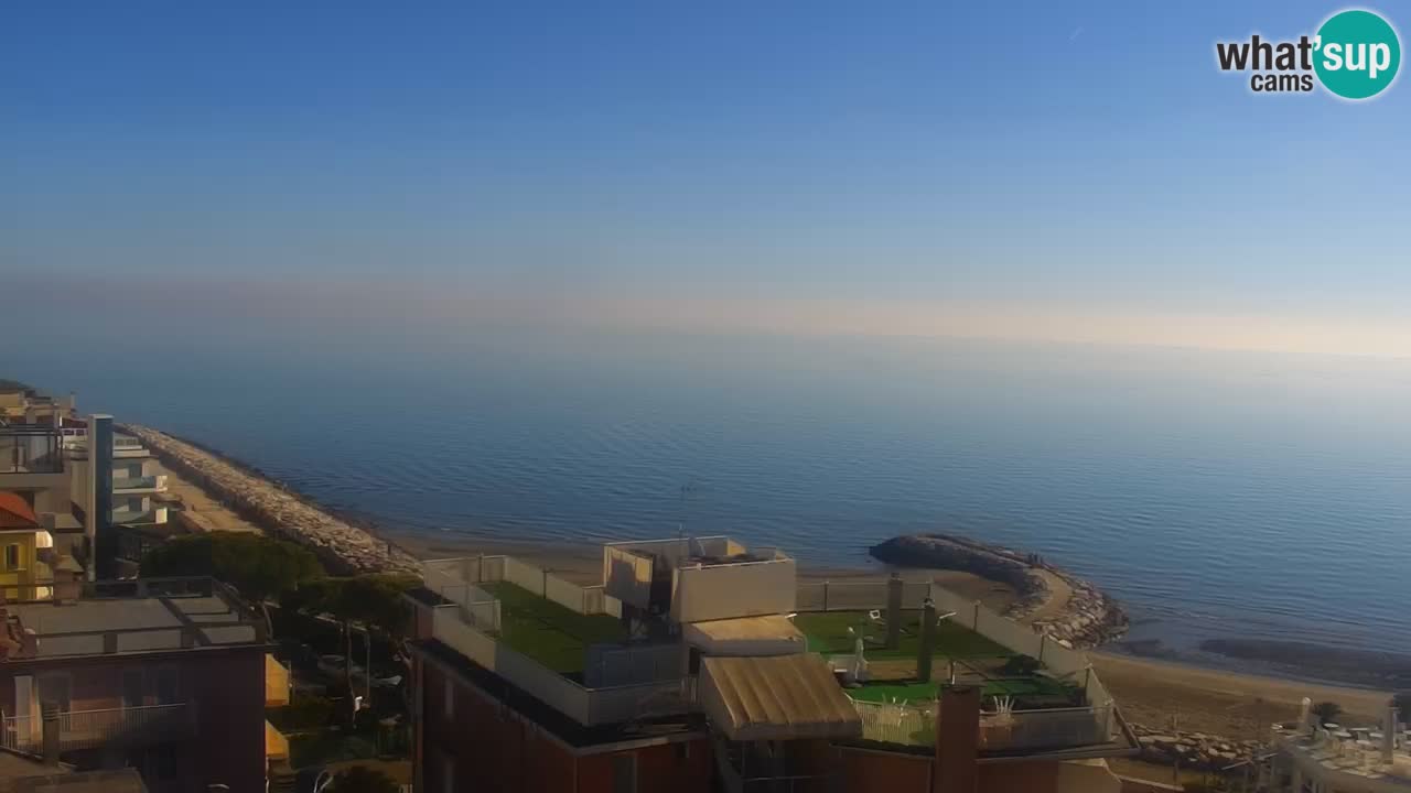 Caorle – Ponente beach webcam live