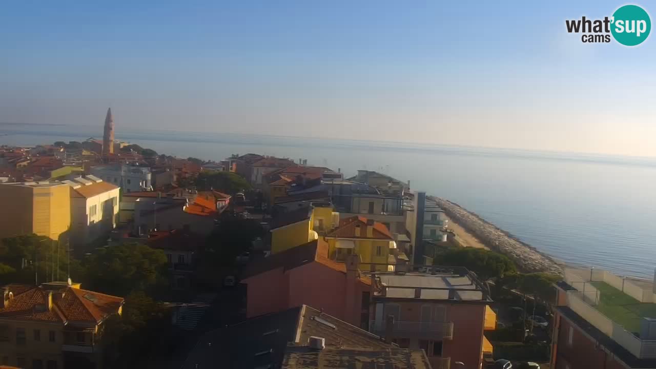 Webcam Spiaggia Ponente – Hotel Marco Polo – Caorle