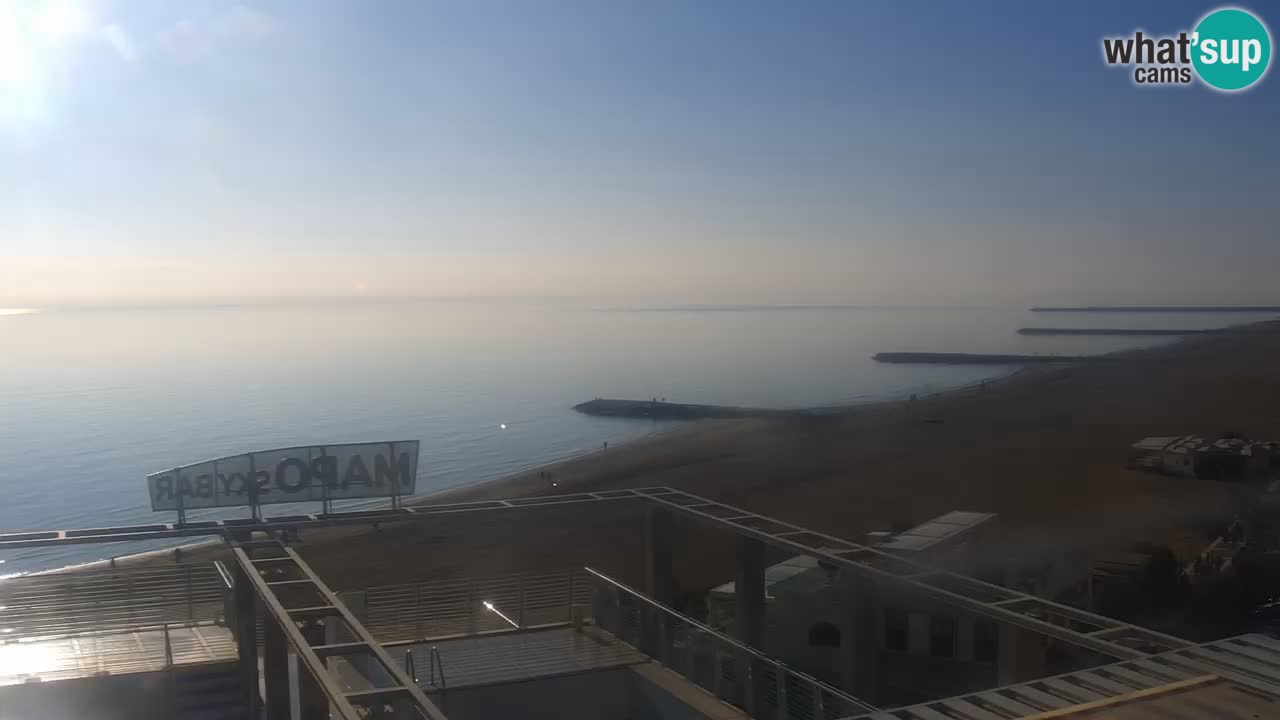 Webcam Caorle Plage Ponente – Hotel Marco Polo