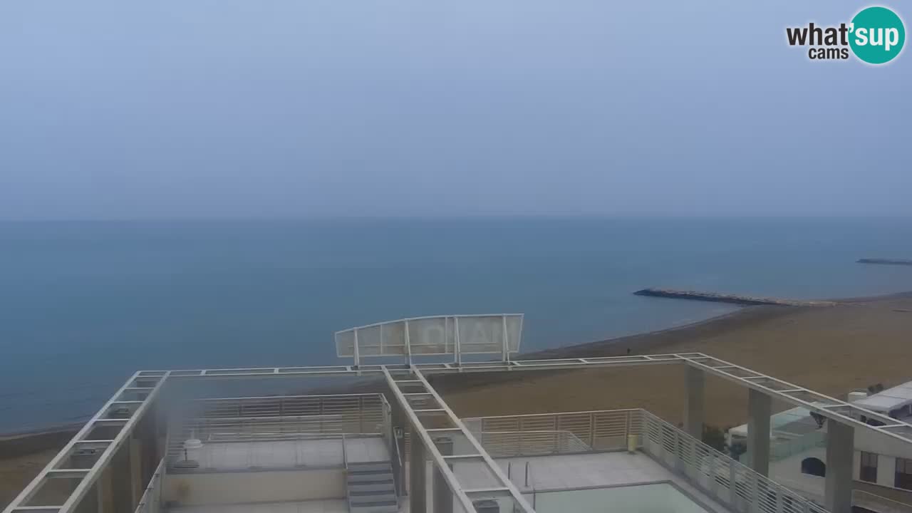 Caorle – Ponente beach webcam live