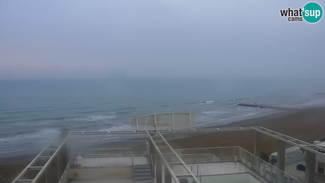 Caorle – Ponente beach webcam live