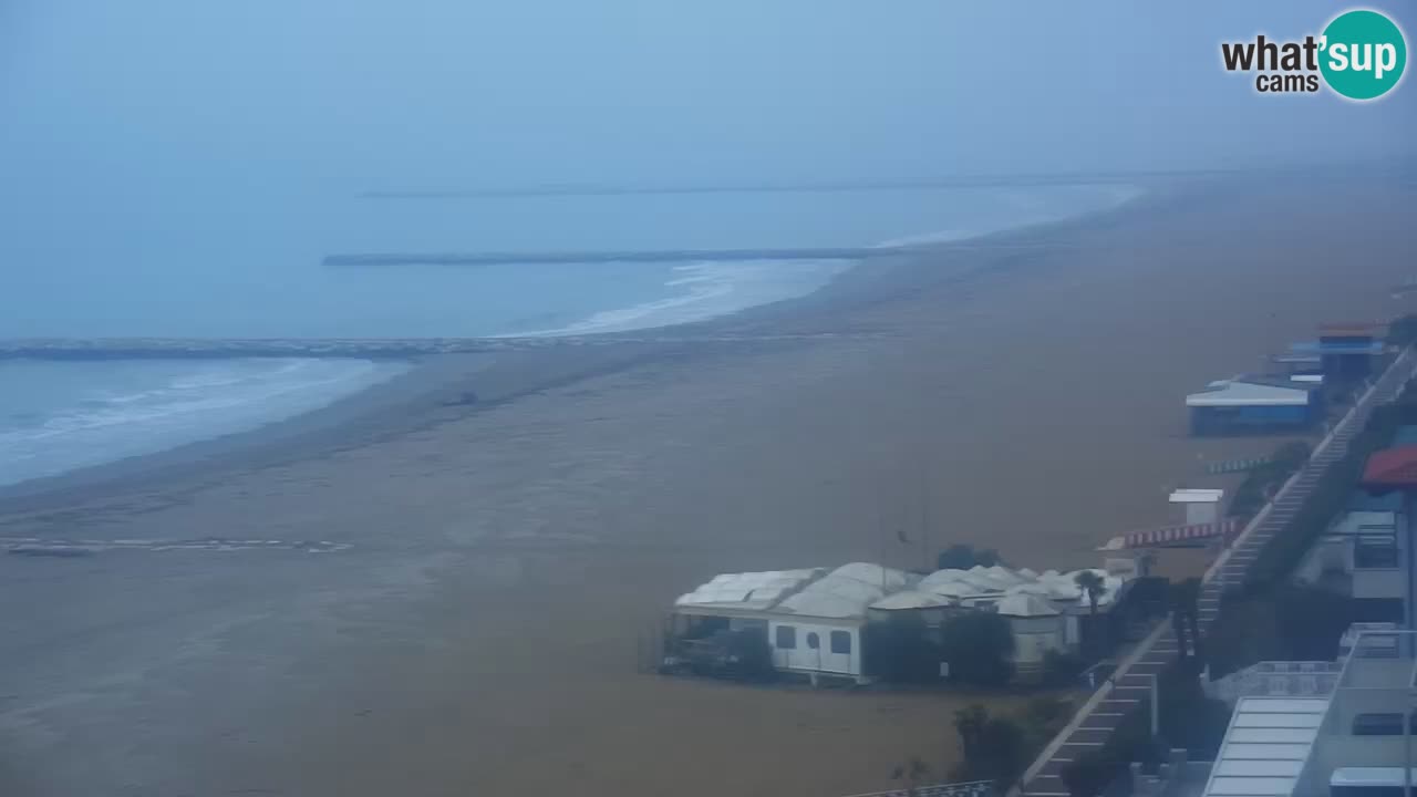 Webcam Spiaggia Ponente – Hotel Marco Polo – Caorle