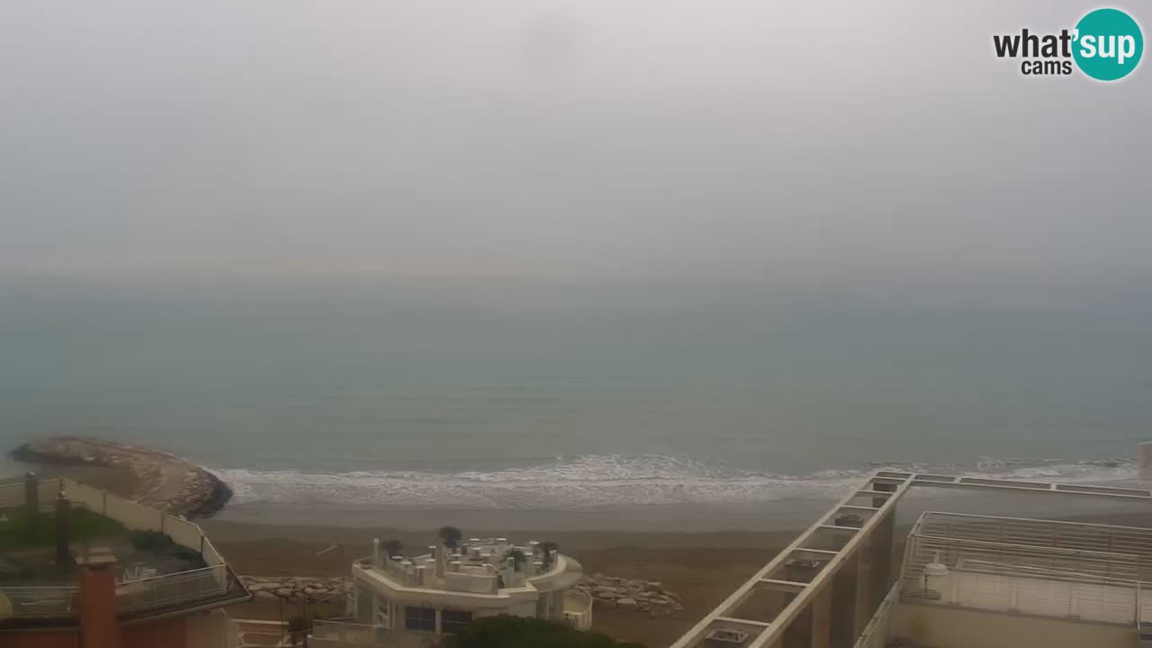 Webcam Spiaggia Ponente – Hotel Marco Polo – Caorle