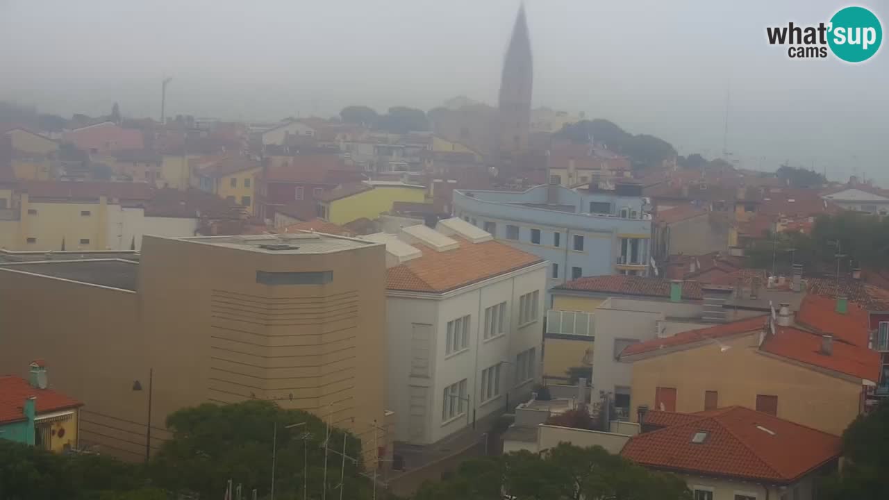 Webcam Caorle Ponente beach from Hotel Marco Polo