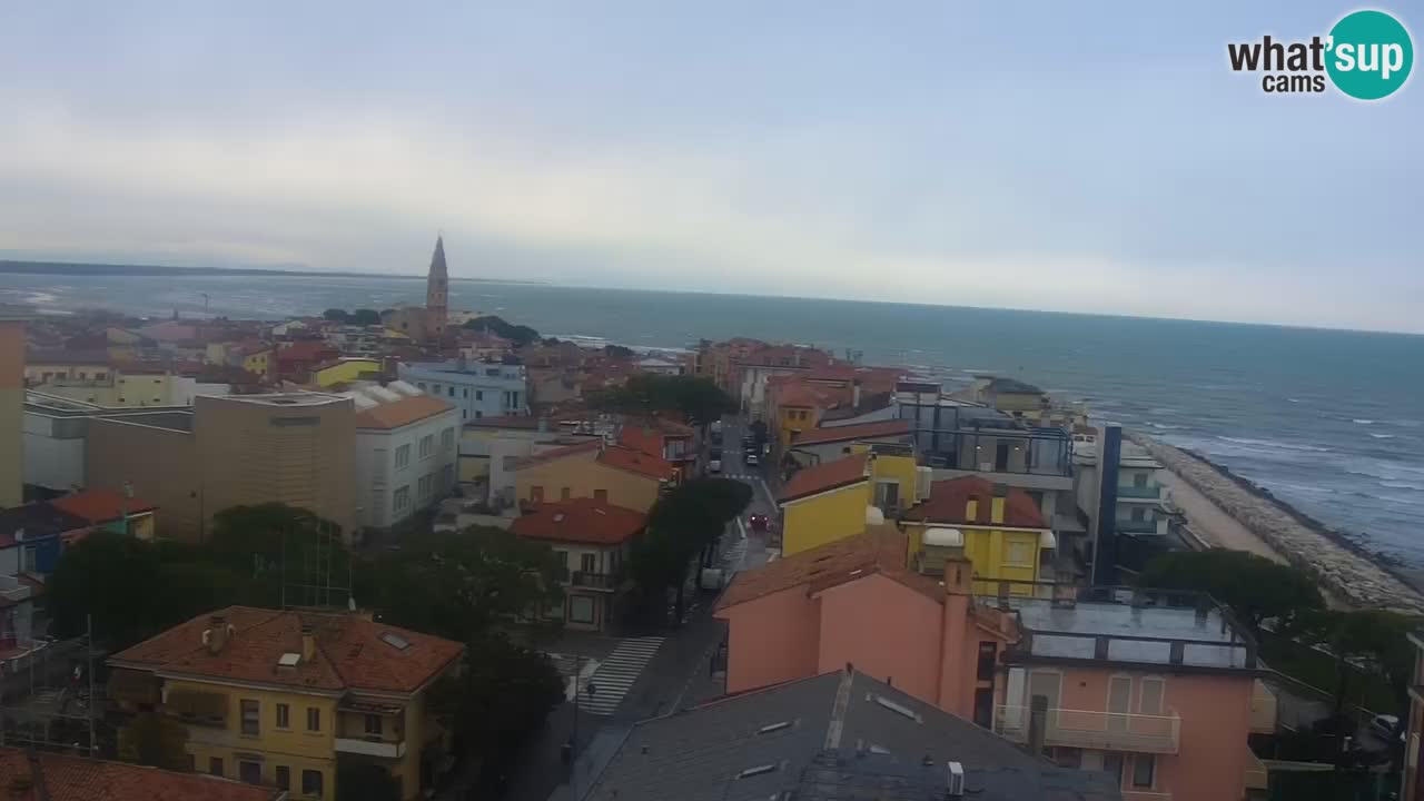 Caorle – Ponente beach webcam live