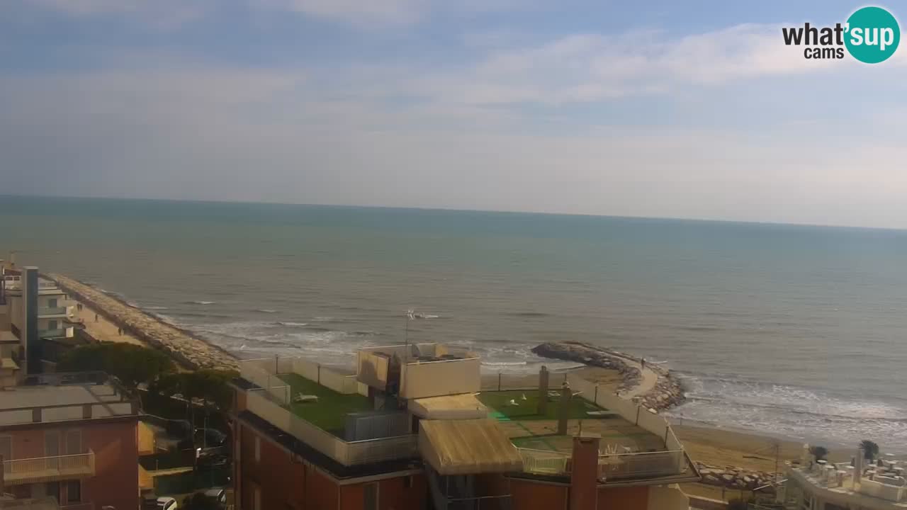 Webcam Caorle Plage Ponente – Hotel Marco Polo