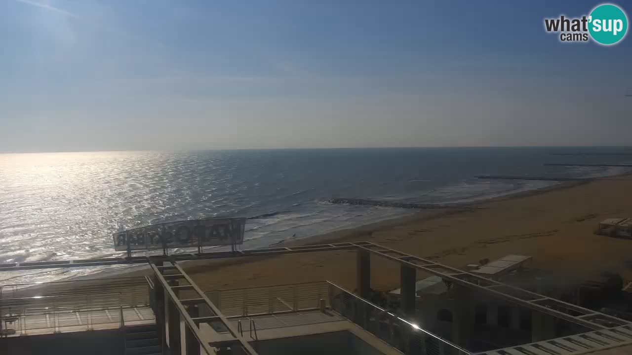 Webcam Spiaggia Ponente – Hotel Marco Polo – Caorle