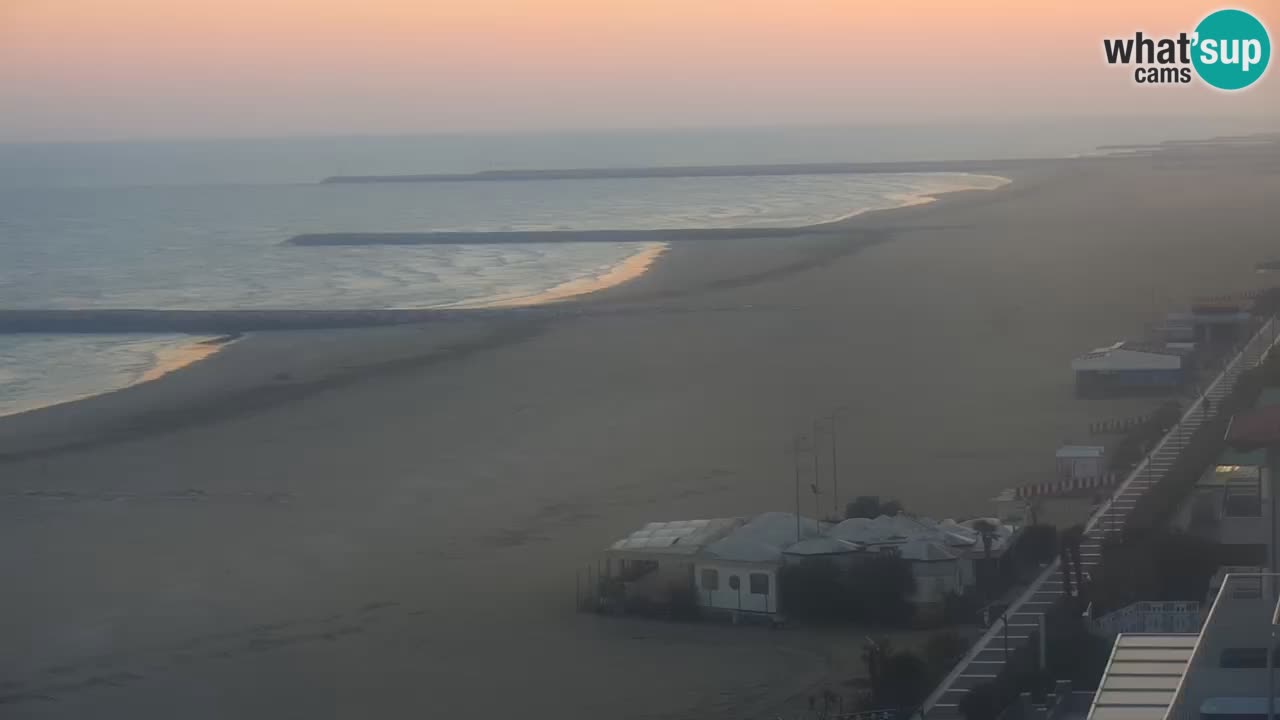 Webcam Spiaggia Ponente – Hotel Marco Polo – Caorle