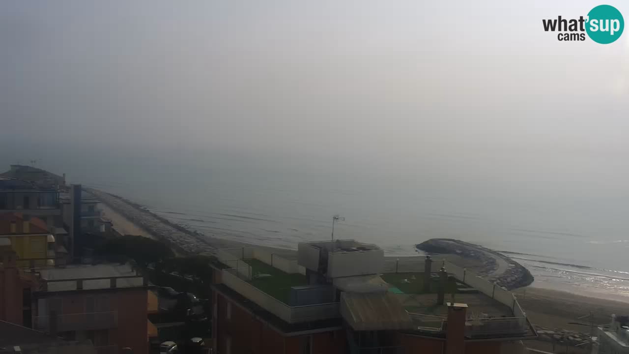 Webcam Spiaggia Ponente – Hotel Marco Polo – Caorle