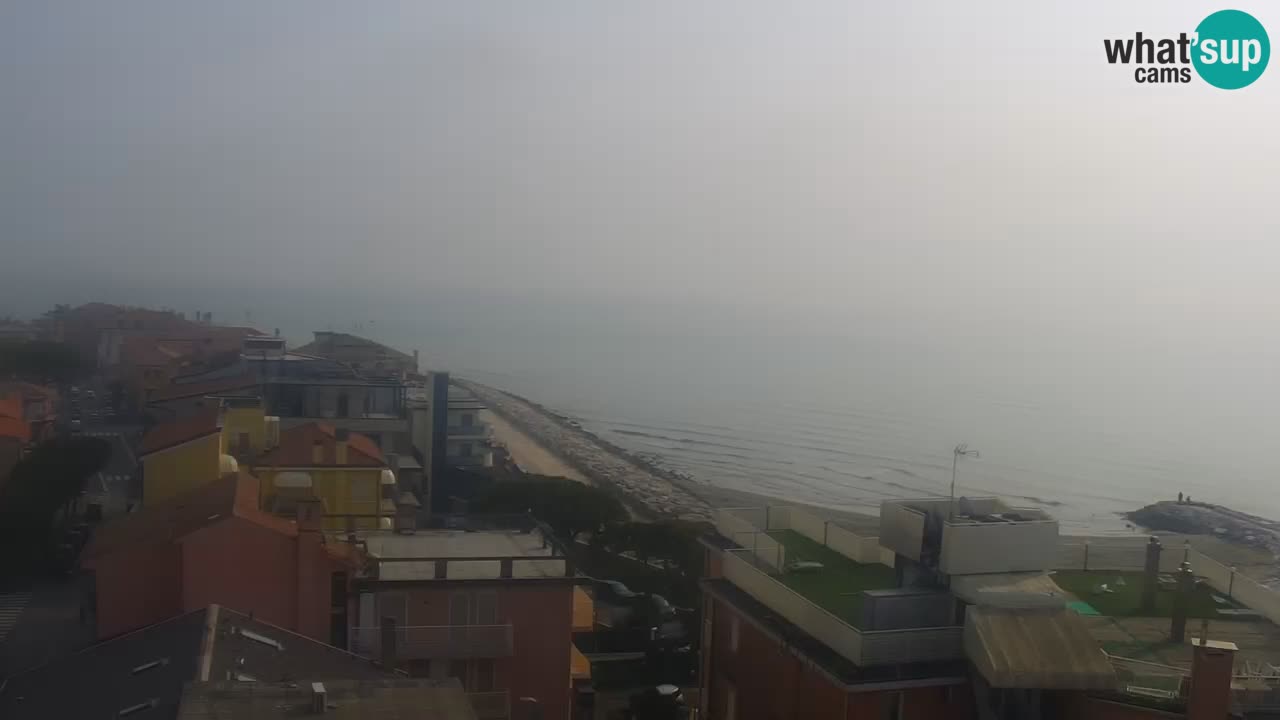 Webcam Spiaggia Ponente – Hotel Marco Polo – Caorle