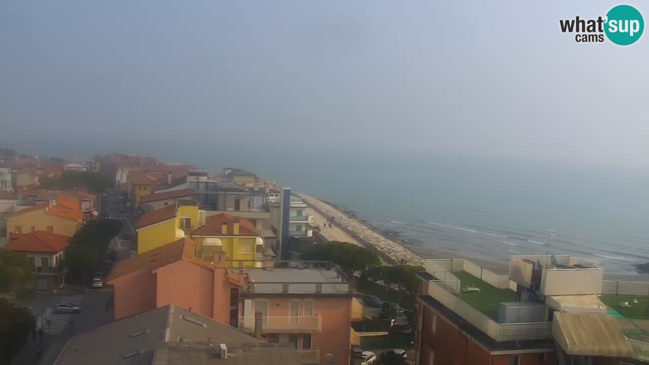 Caorle playa Ponente camera web – Hotel Marco Polo