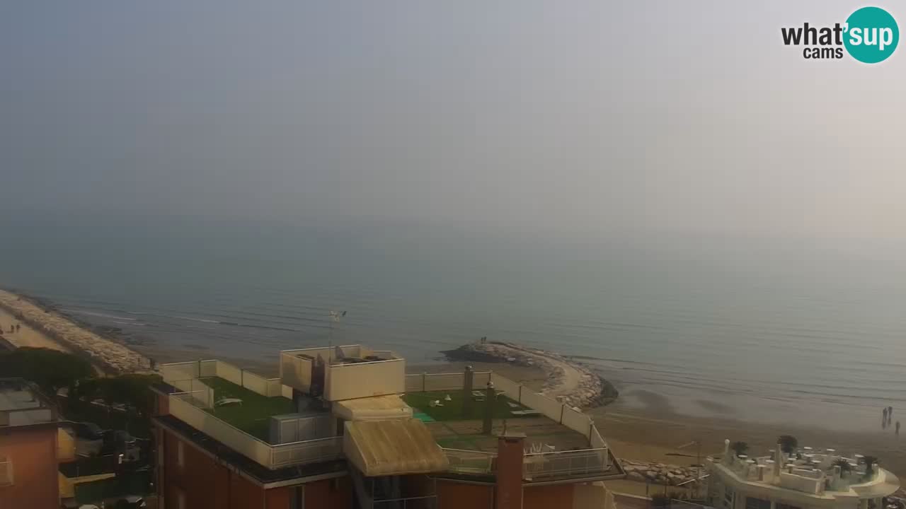 Caorle – Ponente beach webcam live