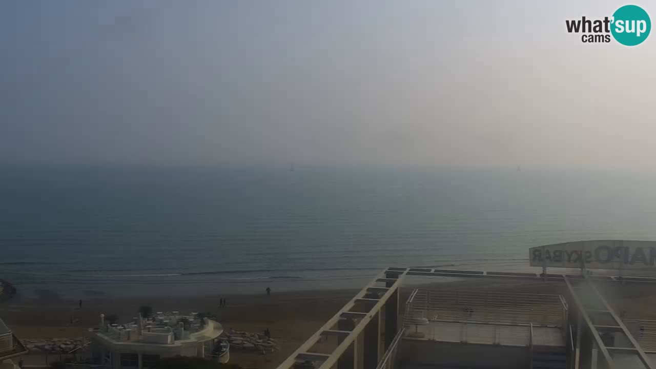 Webcam Spiaggia Ponente – Hotel Marco Polo – Caorle