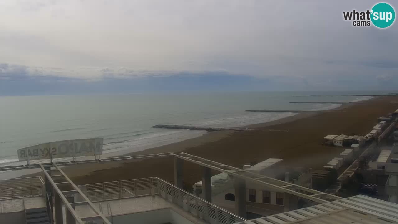 Webcam Spiaggia Ponente – Hotel Marco Polo – Caorle