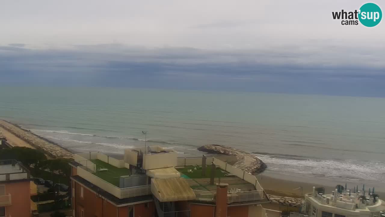 Webcam Spiaggia Ponente – Hotel Marco Polo – Caorle