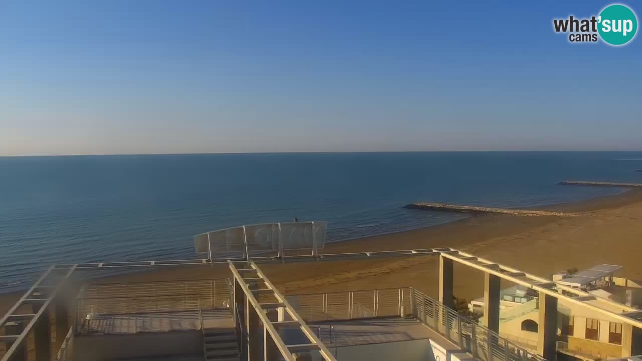 Webcam Caorle Plage Ponente – Hotel Marco Polo