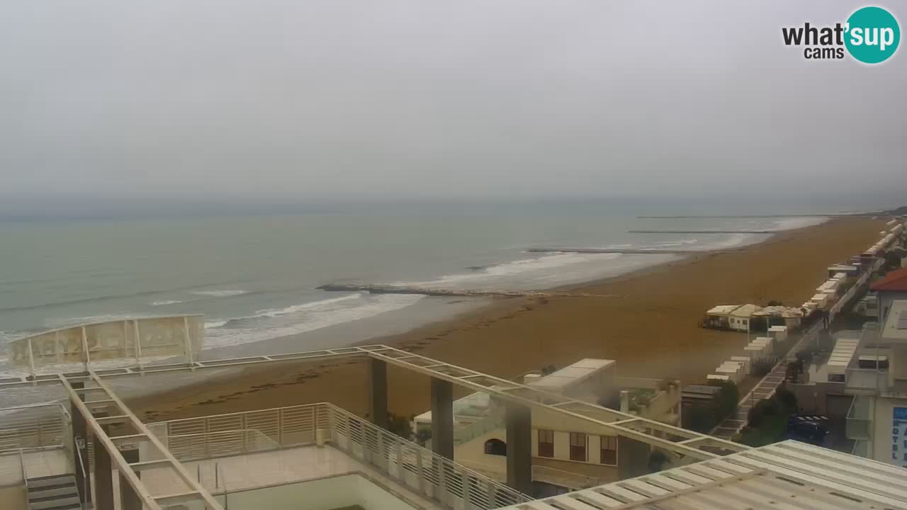 Webcam Spiaggia Ponente – Hotel Marco Polo – Caorle