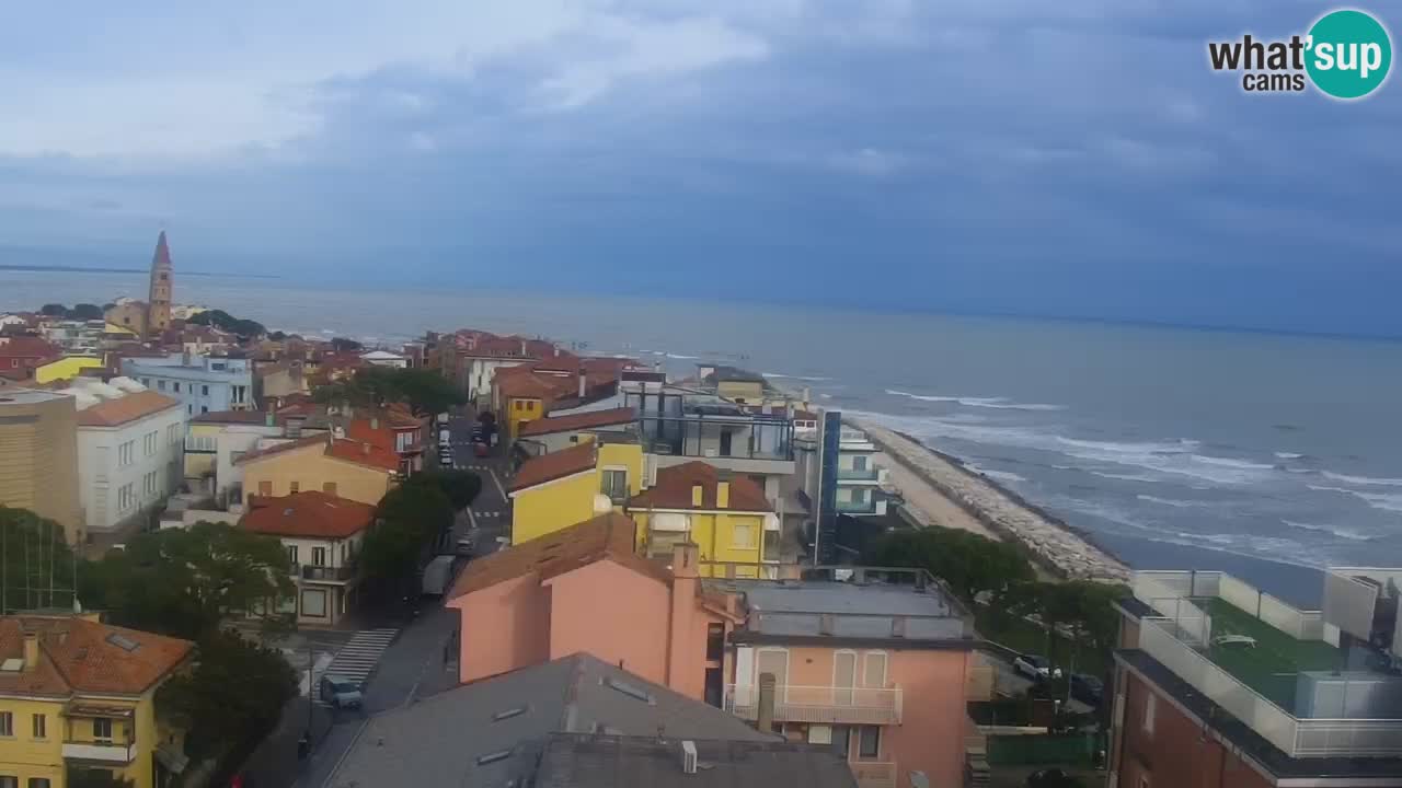 Caorle – Ponente beach webcam live