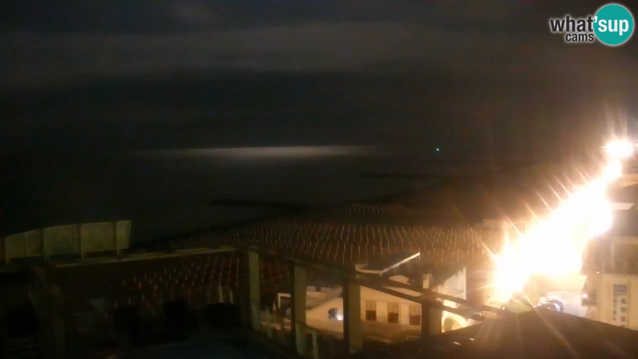 Caorle playa Ponente camera web – Hotel Marco Polo