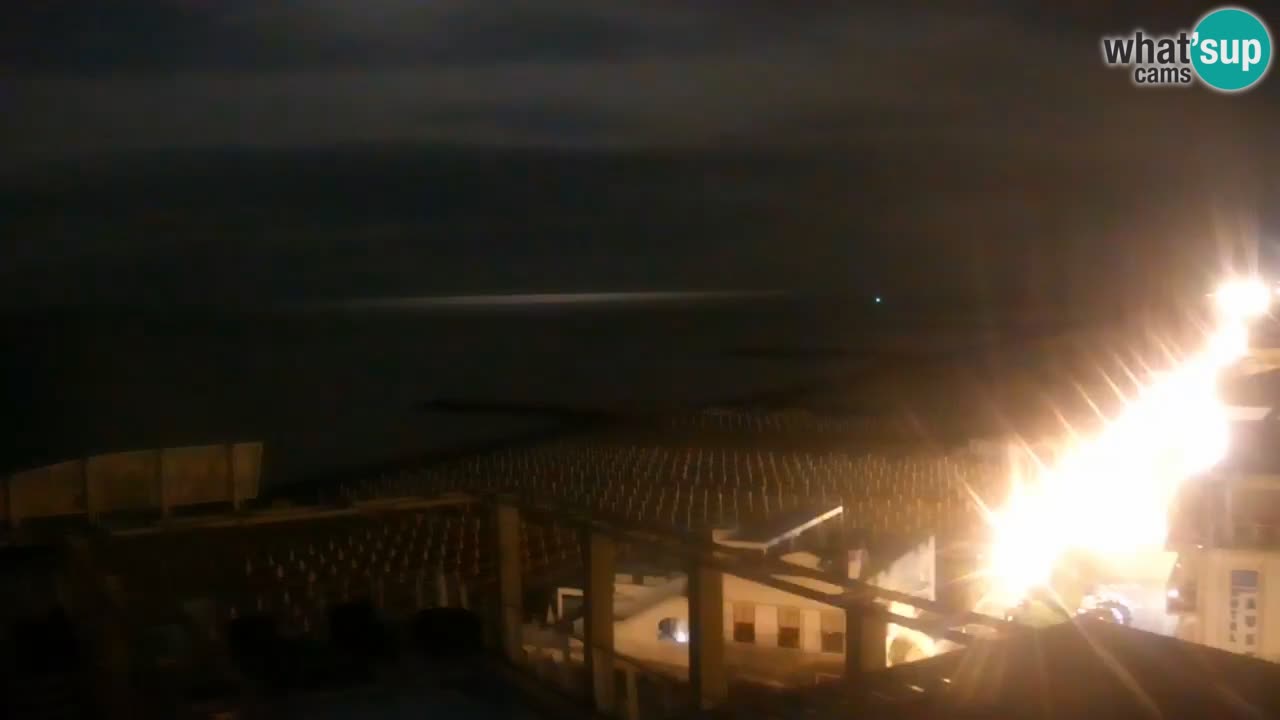 Caorle Plaža Ponente spletna kamera | Hotela Marco Polo