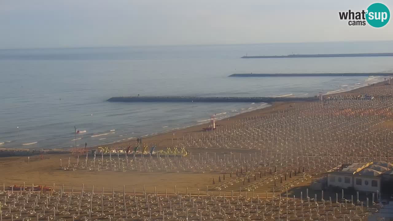 Caorle Plaža Ponente spletna kamera | Hotela Marco Polo
