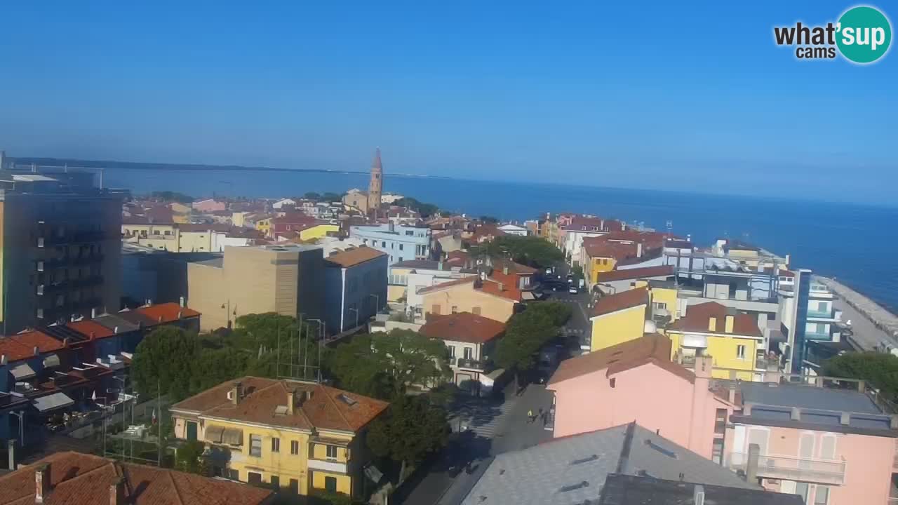 Caorle Plaza Ponente web kamera | Hotela Marco Polo