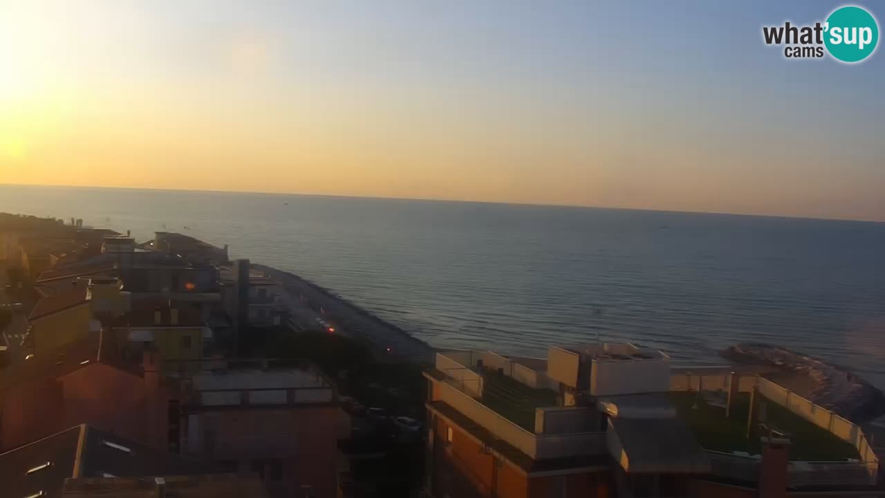 Caorle – Ponente beach webcam live