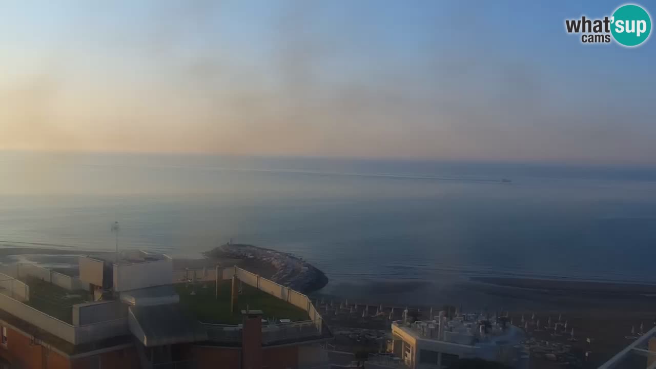 Caorle Plaza Ponente web kamera | Hotela Marco Polo