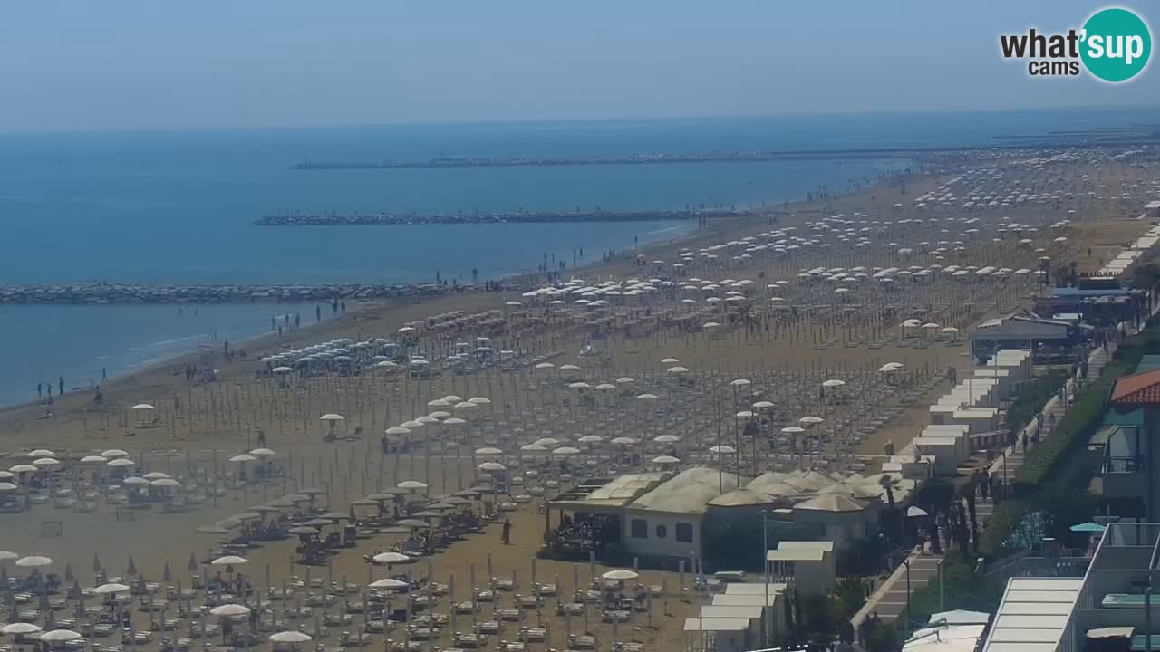 Caorle playa Ponente camera web – Hotel Marco Polo