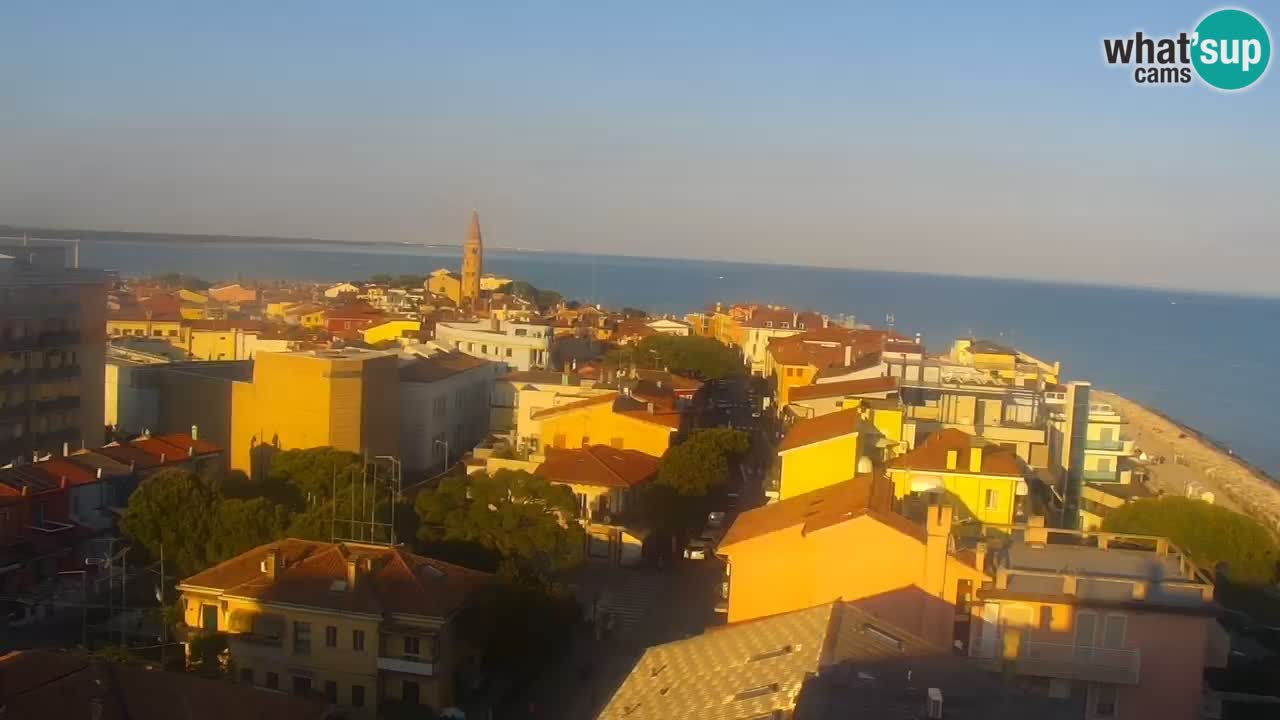 Caorle Plaza Ponente web kamera | Hotela Marco Polo