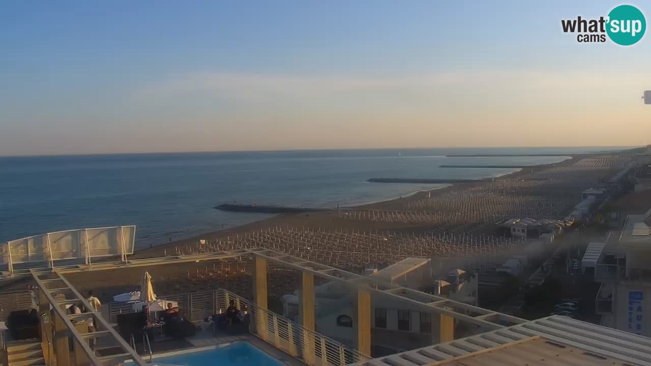 Caorle – Ponente beach webcam live