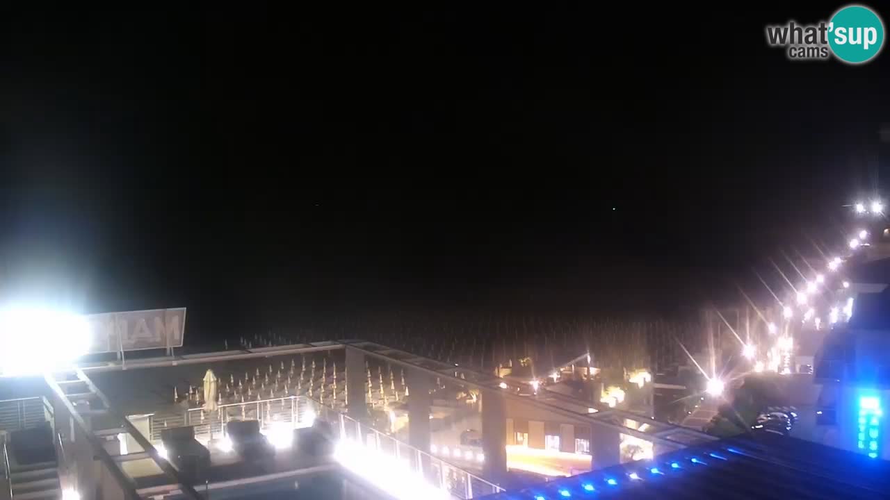 Caorle playa Ponente camera web – Hotel Marco Polo