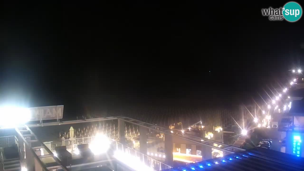 Webcam Spiaggia Ponente – Hotel Marco Polo – Caorle
