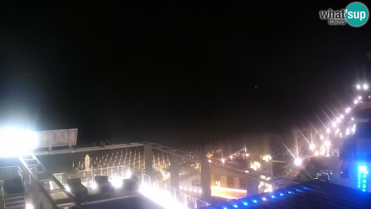 Caorle – Ponente beach webcam live