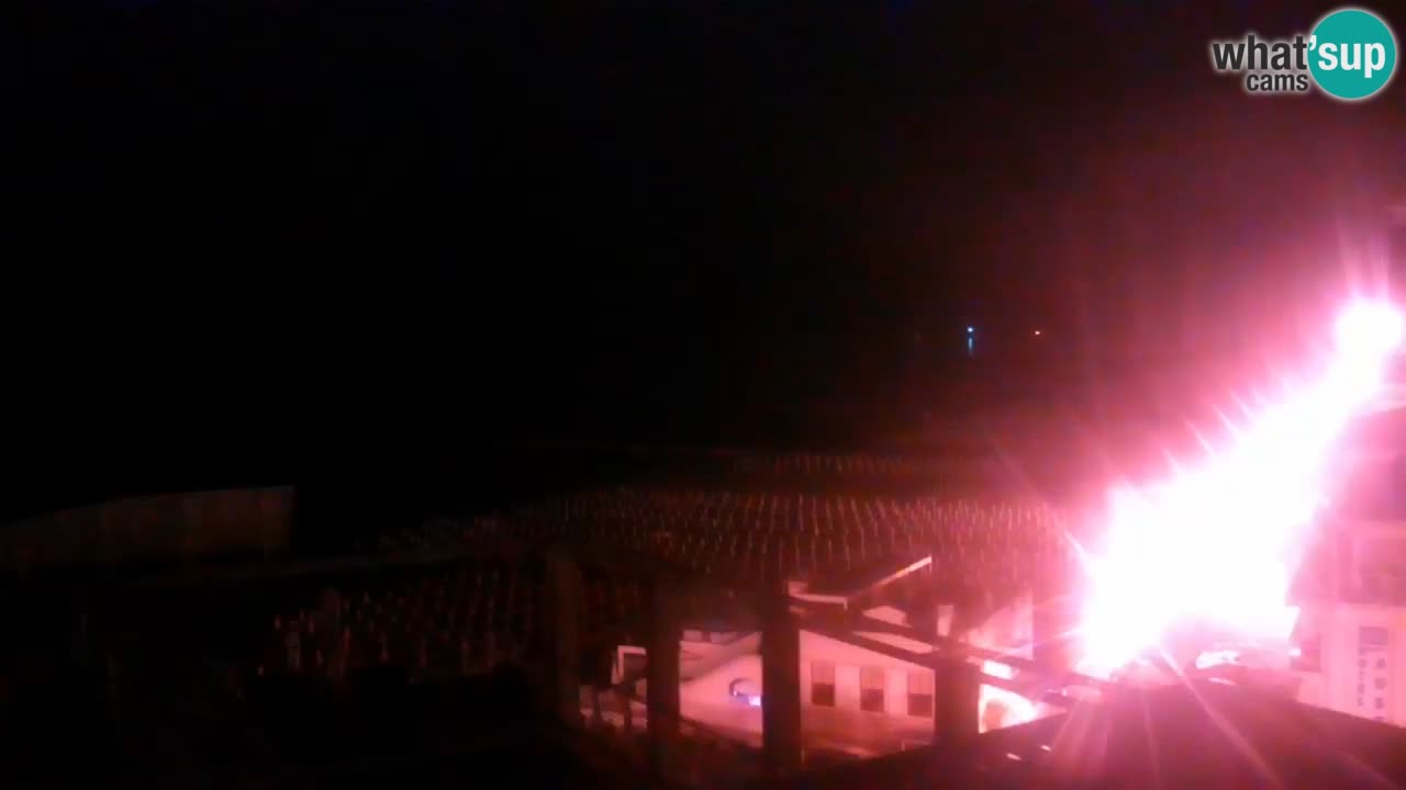 Caorle – Ponente beach webcam live