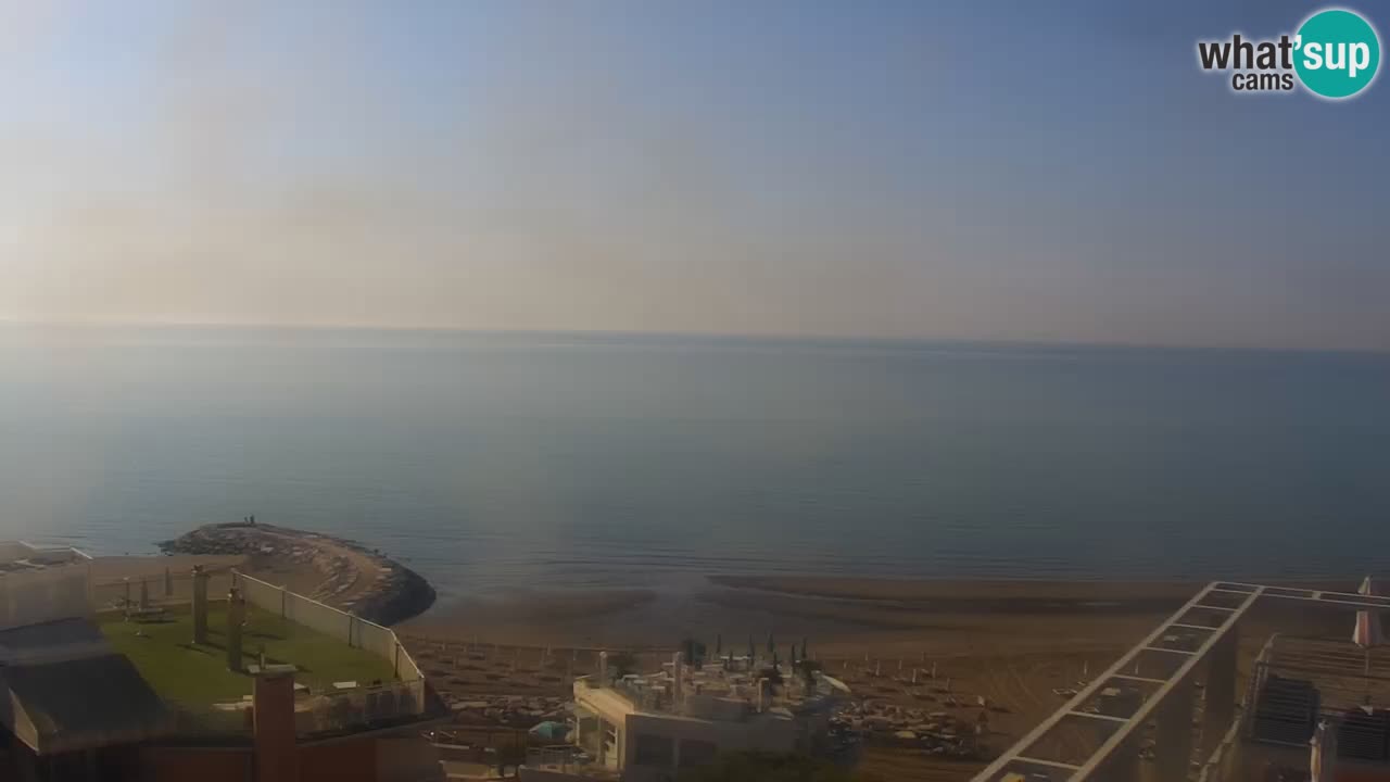 Caorle Plaza Ponente web kamera | Hotela Marco Polo